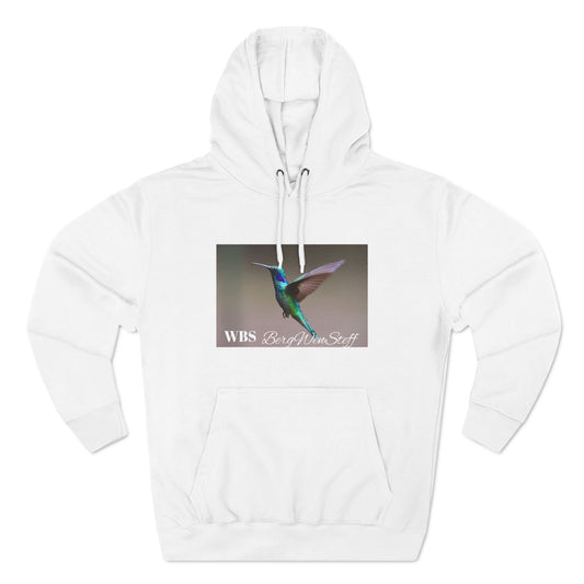 Three-Panel Fleece Hoodie